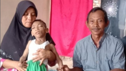 Memilukan, 9 Tahun Mengidap Penyakit Cerebral Palsy, Bocah Asal Aceh Tamiang Berharap Perhatian Pemerintah