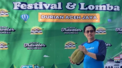 Promosikan Wisata Setempat, Traveler Gelar Festival Lomba Durian di Aceh Jaya