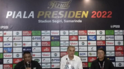 Milomir Seslija Sebut Pemain Borneo FC Tampil Bagus dan Layak Menang Atas Arema FC di Final Piala Presiden 2022