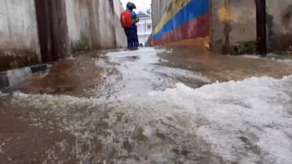 Gorontalo Diguyur Hujan Lebat, Ruas Jalan di Lima Kecamatan Terendam Banjir