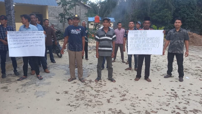 Masyarakat Rokan Hilir Tagih Janji PT Torganda, 15 Tahun Tak Pernah Nikmati Hasil Panen