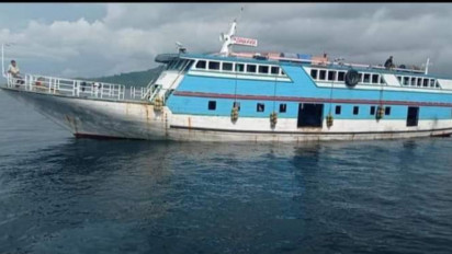 KM Cahaya Arafah Angkut 76 Penumpang Karam di Perairan Halmahera Selatan, 64 Orang Selamat 12 Lainnya Hilang