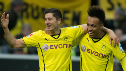 Reuni Auba-Lewi, Lewandowski Pesaing atau Pendamping Aubameyang?