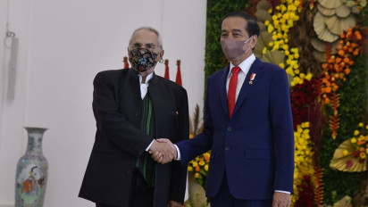 Bertemu Presiden Timor Leste,  Jokowi: Perkuat Kerja Sama Ekonomi hingga Infrastruktur