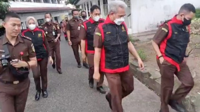 Program SERASI, Kejati Geledah Kantor Dinas Pertanian Sumsel