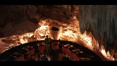 Disidak Satpol PP, Gua yang Dijadikan Restoran Mewah di Hotel Bali, Dilarang Beroperasi