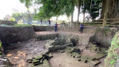 Sempat Terhenti, BPCB Kembali Lakukan Ekskavasi Candi Gedoq di Blitar
