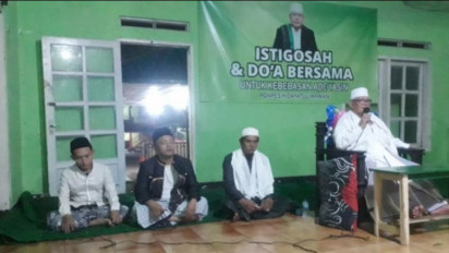 Pondok Pesantren di Bogor Gelar Istigasah untuk Ade Yasin