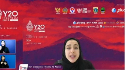 Menteri Pemuda Uni Emirat Arab Bercerita Tentang Inisiatif Memberdayakan Pemuda di Negaranya