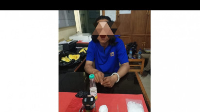 Seorang Pengedar Narkoba Ditangkap Polisi Saat Nginap di Hotel