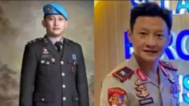 Brigadir J dan Brigjen Pol. Hendra Kurniawan.