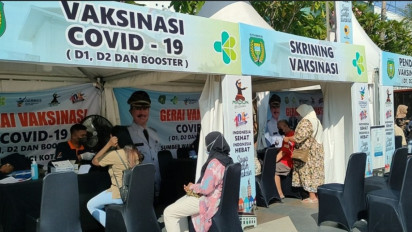 Syarat Perjalanan Jauh, Warga di Madiun Mulai Berburu Vaksin Booster