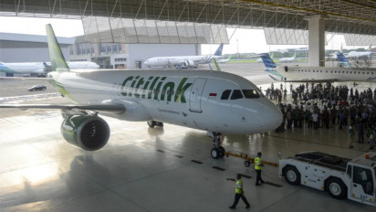 Pesawat Citilink Tujuan Surabaya-Makkasar Mendarat Darurat, Penyebabnya Pilot Meninggal Dunia