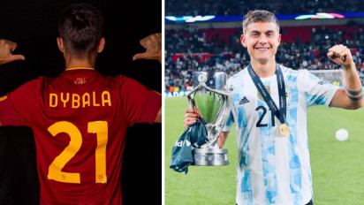 Paulo Dybala dan Nomor 21: Roma Seperti Argentina