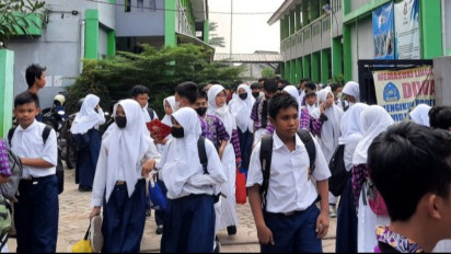Ada 3 Siswa Terpapar Covid-19, SMPN 85 Pondok Labu Langsung Ditutup