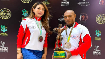 Keren, Biaya Sendiri, Nilawaty Law, Atlet Binaragawati Indonesia, Juara Asia