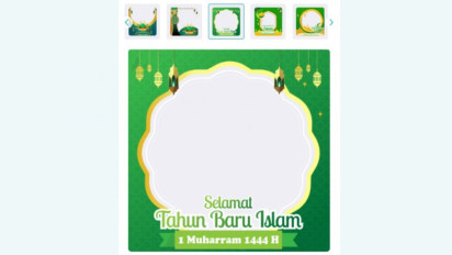 Berikut Link Twibbon Tahun Baru Islam 1 Muharram 1444 Hijriah dan Jadikan Profil Media Sosialmu Lebih Indah