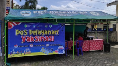 Gerai Vaksinasi Booster Sepi Peminat, Capaian Vaksin Dosis Ketiga di Pacitan Masih Rendah