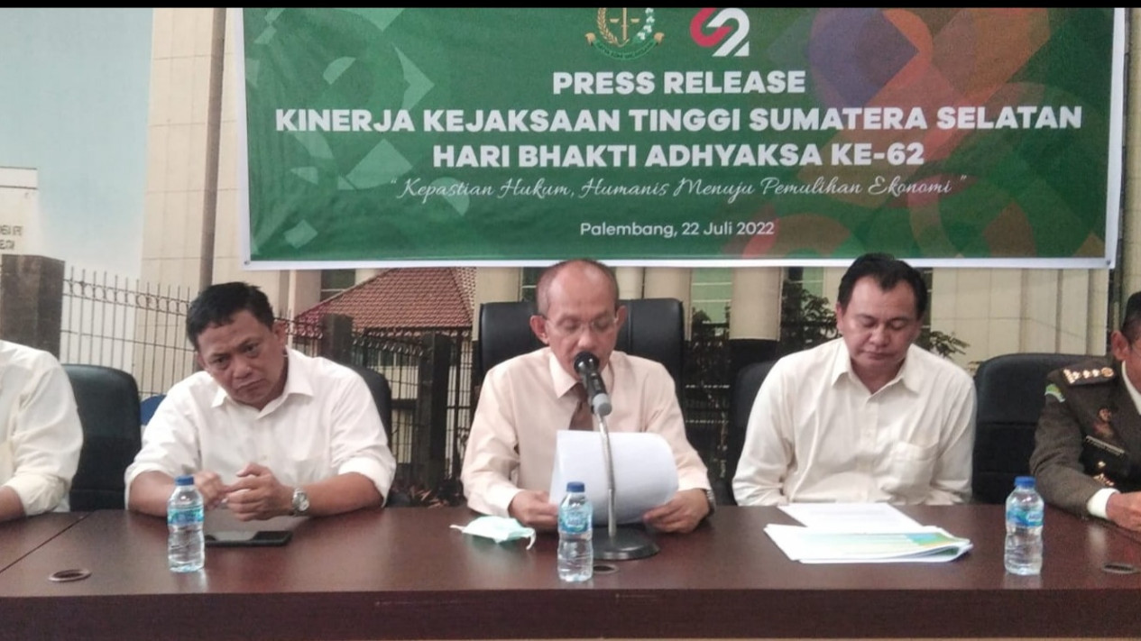 Kejati Sumsel Selamatkan Kerugian Negara Senilai Rp159,2 Miliar
            - galeri foto