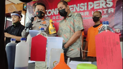 Overdosis Miras Oplosan, Dua Warga di Blitar Tewas