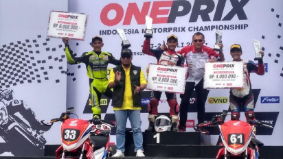 Dahsyat, Start 10, Radeta Melesat ke Podium Pertama Oneprix Novice Tasikmalaya