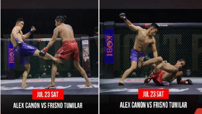 31 Detik Kalah dari Frisno Tumilar, Alex Canon Minta Rematch di OnePride