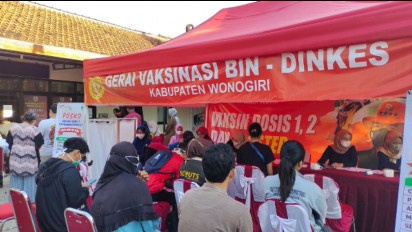 Cegah Penyebaran Covid-19 Subvarian Baru, Bin Jawa Tengah Buka 22 Titik Gerai Vaksin
