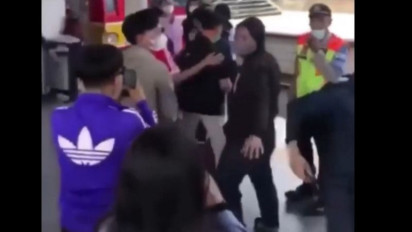 Polisi Cek Video Viral Suporter Bola Ribut di Stasiun Jatinegara