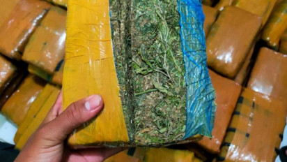 Jual 'Biskuit' Ganja, Dua Pengedar di Bogor Dibekuk Polisi