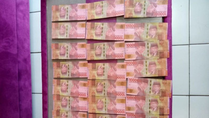 Pasutri Pengedar Uang Palsu di Jember Ditangkap Polisi