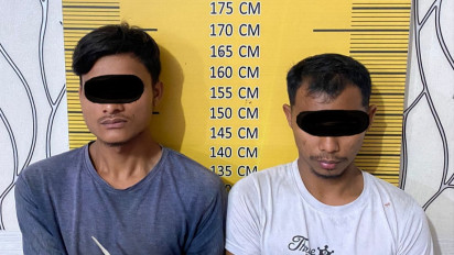 Dua Pelaku Penyalahgunaan Narkotika Ditangkap Satresnarkoba Polres Langsa Aceh