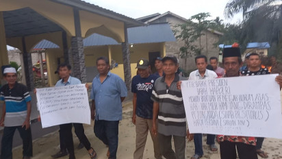 Kelola Kebun Sawit Plasma Sistem Bapak Angkat Bermasalah, Masyarakat Tagih Janji Perusahaan