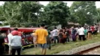 Odong-Odong Tertabrak Kereta Api di Banten, Korban Meninggal 3 Anak dan 6 Dewasa