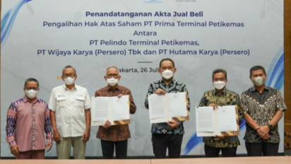 Pelindo Resmi 100 Persen Kuasai Terminal Peti Kemas Belawan