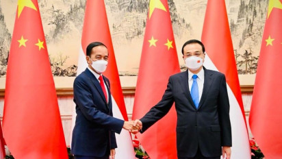 Selain Bertemu Presiden Xi Jinping, Jokowi Bertemu PM China Li Keqiang