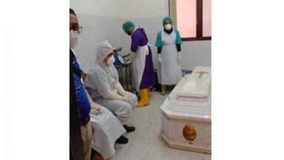 Peti Jenazah Brigadir J Sudah Berada di Kamar Jenazah Rumah Sakit Sungai Bahar