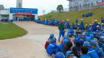Pekerja PLTU Sumsel 1 Mogok Massal, Tuntut Status Kejelasan Kontrak