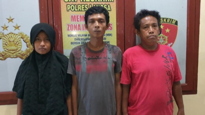 Diduga Lakukan Penipuan dan Pengelapan Sepeda Motor, Pasutri dan seorang penadah di Kota Langsa Aceh di Tangkap Polisi