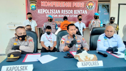Polsek Bintan Utara Ringkus Seorang Pelaku Pedofil, 6 Anak jadi Korban