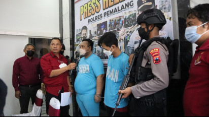 Kuras Isi ATM Milik Agen Bank, Dua Tersangka Curat di Pemalang Diringkus Polisi