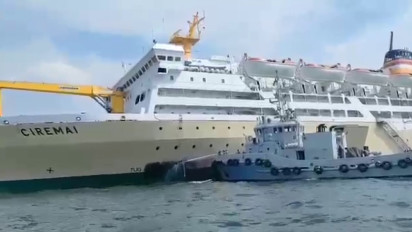 Reaksi Cepat TNI Angkatan Laut dalam Penanggulangan Kebakaran KM Ciremai di Dok Kodja Bahari Jakarta