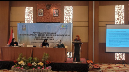 Sinergi dengan Media Massa, DP3AK Gelar Pertemuan Pemahaman Gender dan Perlindungan Anak