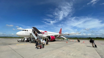 Abu Vulkanik Gunung Raung Mengarah ke Barat, Bandara Banyuwangi Tetap Normal