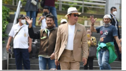 Pesan Menohok Ridwan Kamil Soal Pihak Ikut Campur Citayam Fashion Week: Jangan Paksa Bonge Naik Level
