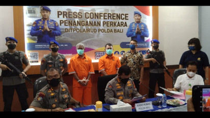 Polda Bali Gagalkan Belasan Penyu Satwa Dilindungi dan Tangkap 2 Pelaku