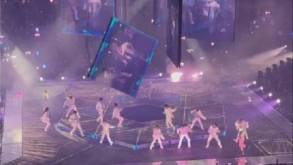 Tertimpa Layar Raksasa, Dancer Konser Mirror di Hong Kong Kritis
