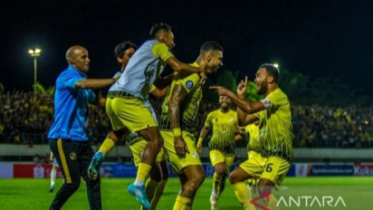 Skor 3-1, Barito Putera Unggul di Laga Sengit Kontra Borneo FC
