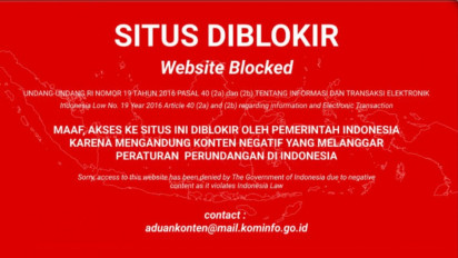 Pemblokiran Situs Dapat Sorotan Media Asing, LSM Asing Sebut Penyerangan Terhadap HAM
