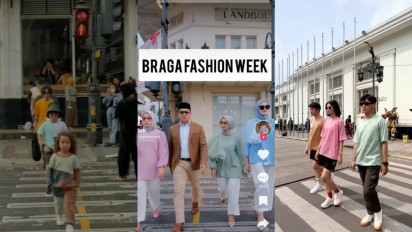 Wow! Kini Muncul Braga Fashion Week, Nitizen: Bandung dilawan, Urusan Fashion Jangan Ditanya