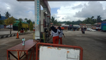 Pertalite Langka Disejumlah SPBU di Mamuju 